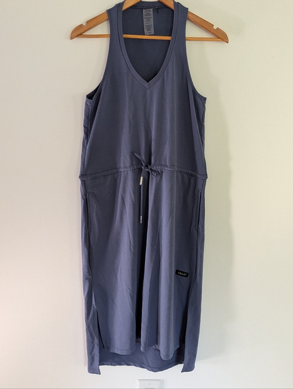 Oraki Racer back Midi Dress Size Medium